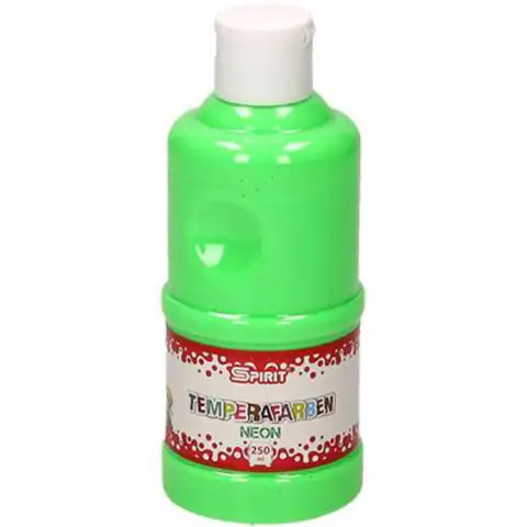 Spirit: Неонозелен цвят темпери 250ml изображение 1