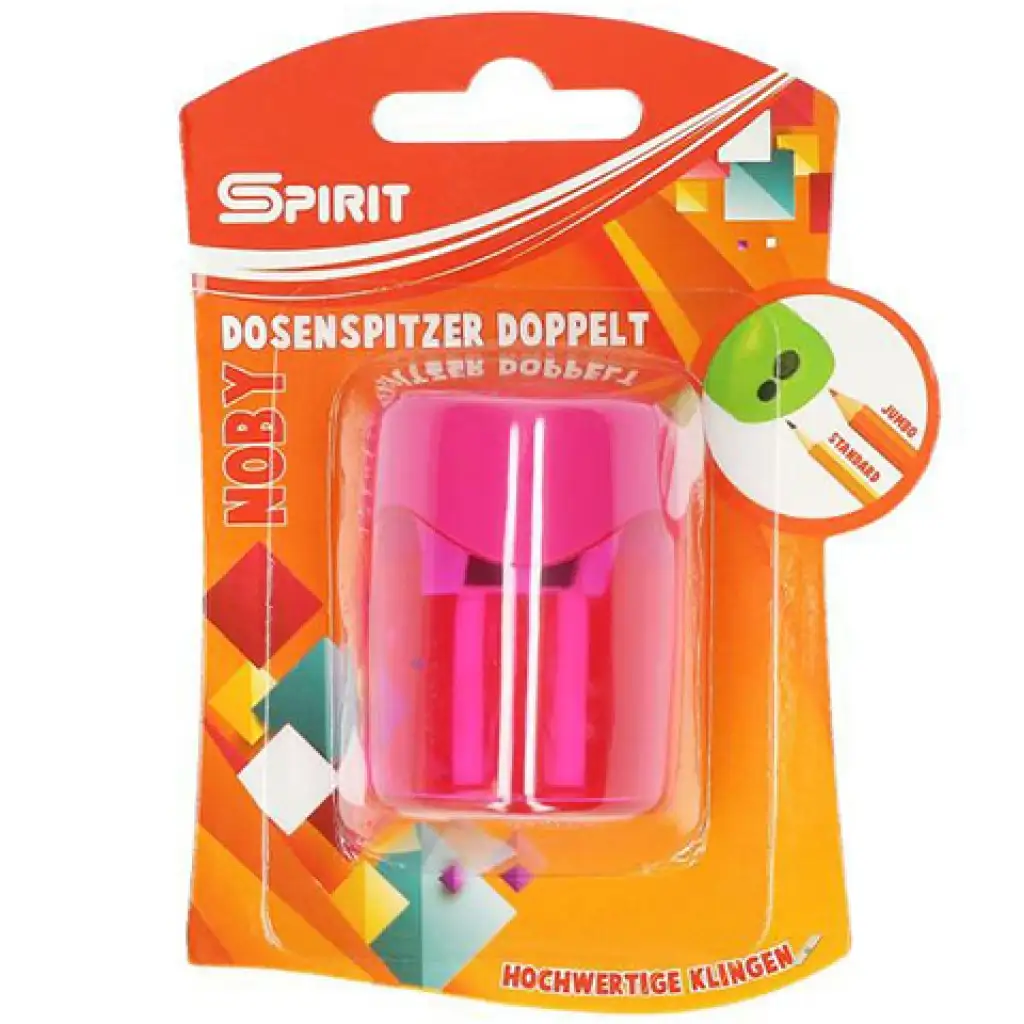 Spirit: Нож за моливи с два отвора в различни цветове, опаковка от 1 брой изображение 2