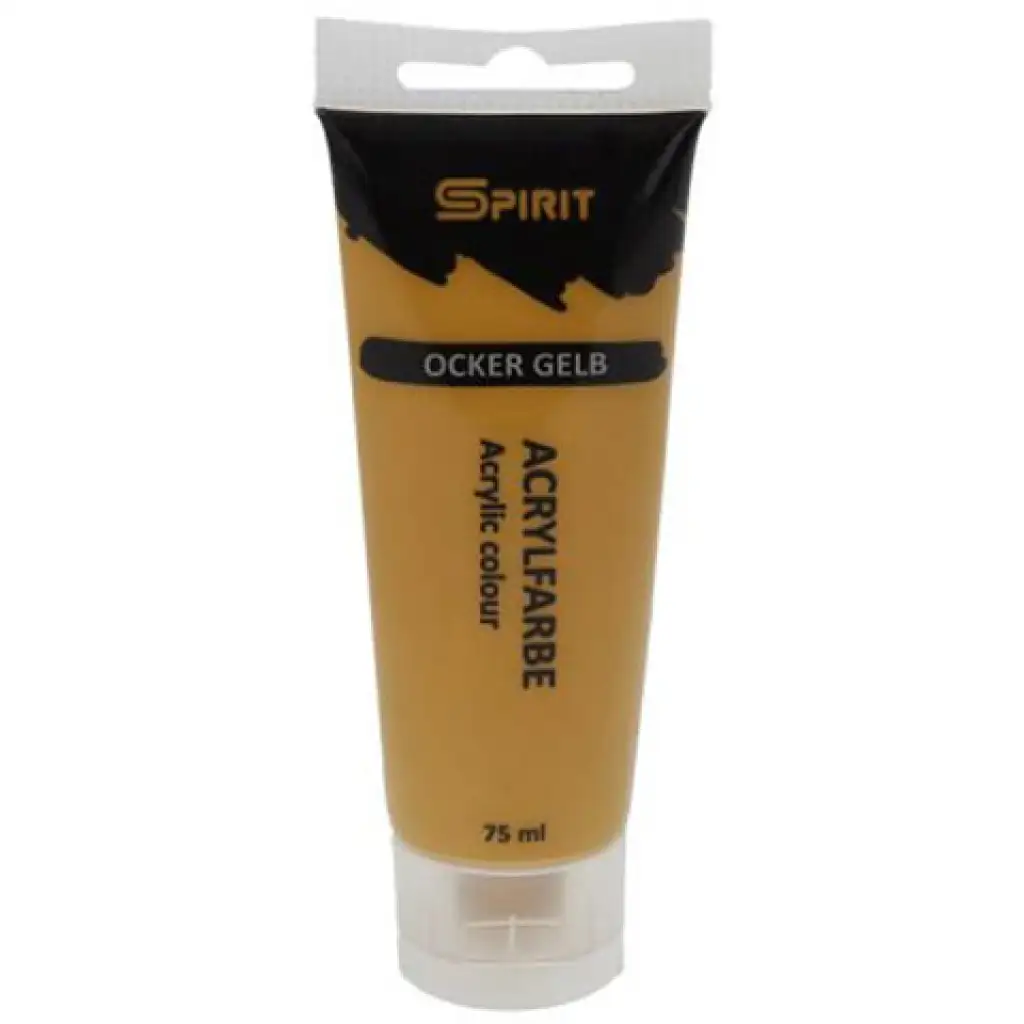 Spirit: Окържълта акрилна боя 75ml изображение 1
