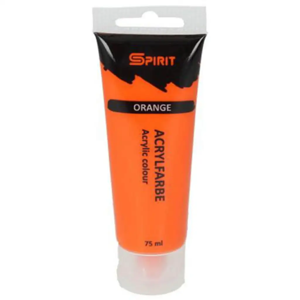 Spirit: Оранжева акрилна боя 75ml изображение 1
