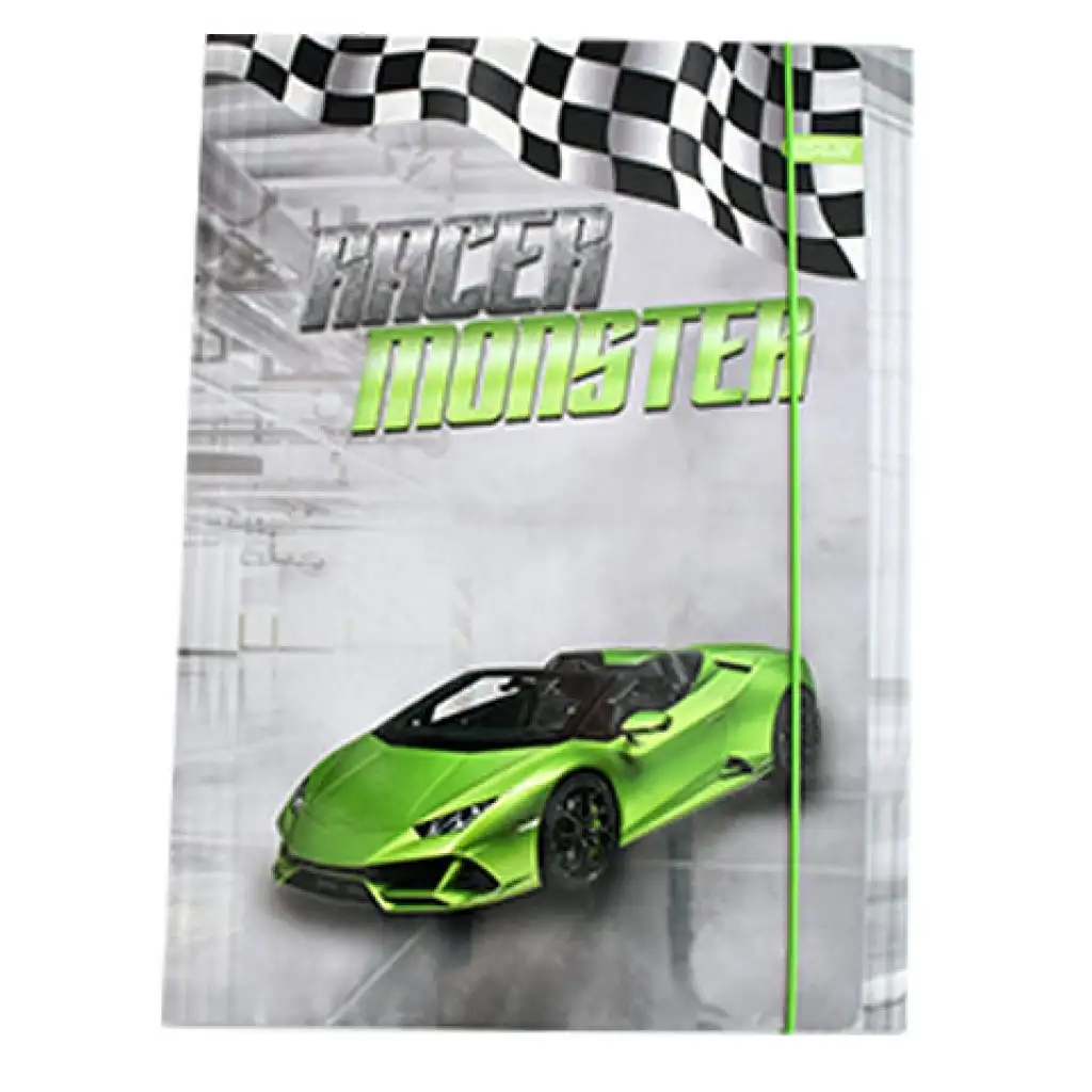 Spirit: Racer Monster гумена папка A/4 размер изображение 1