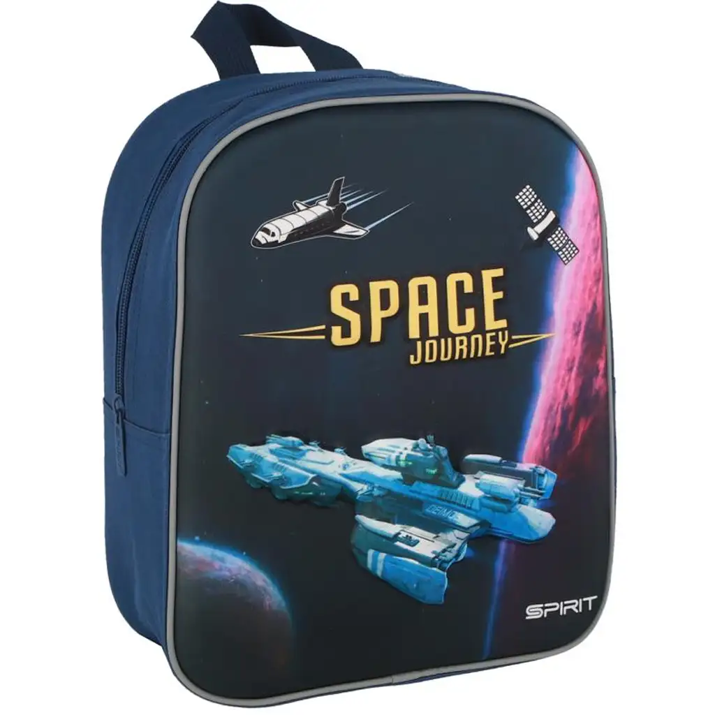 Spirit: Space Journey космически кораб 3D шарен детски ранец 30x25x12cm изображение 1