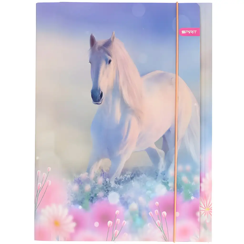 Spirit: Young and Wild конна гумена папка 600гр A/4 изображение 1