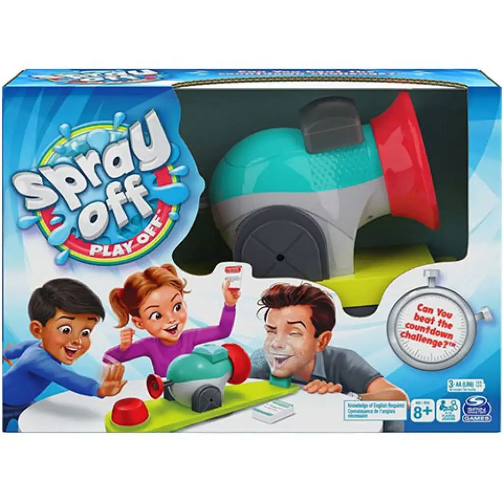 Spray off - Play off настолна игра - Spin Master изображение 1