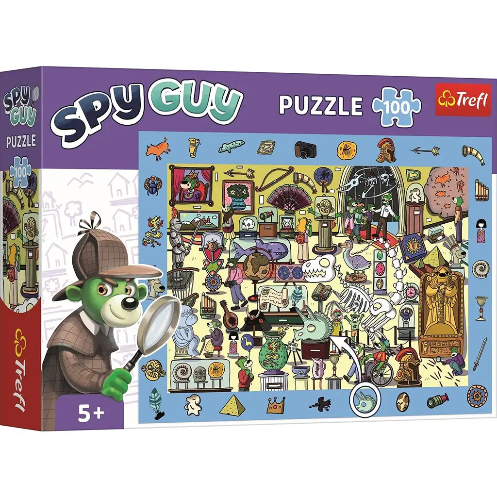 Spy Guy 100 части пъзел Музей - Trefl изображение 1