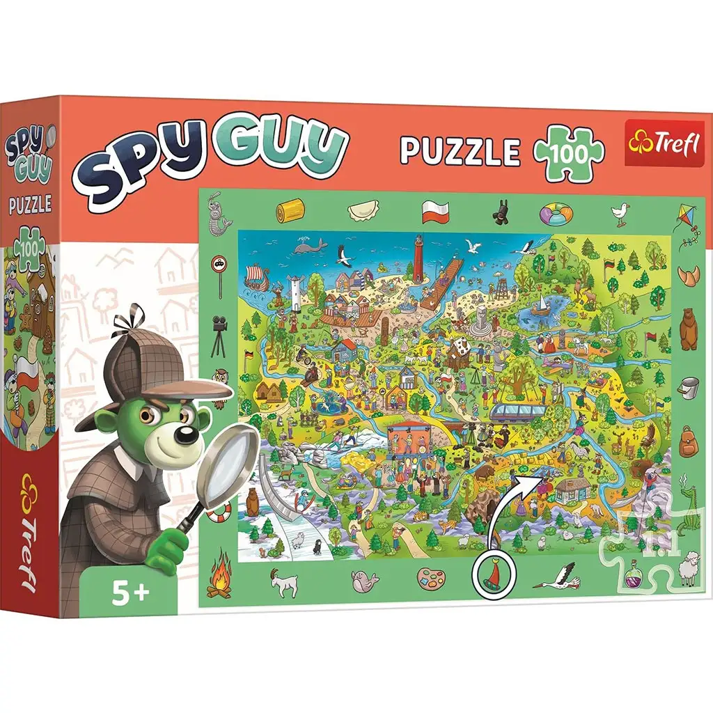 Spy Guy 100 части пъзел Полша - Trefl изображение 1