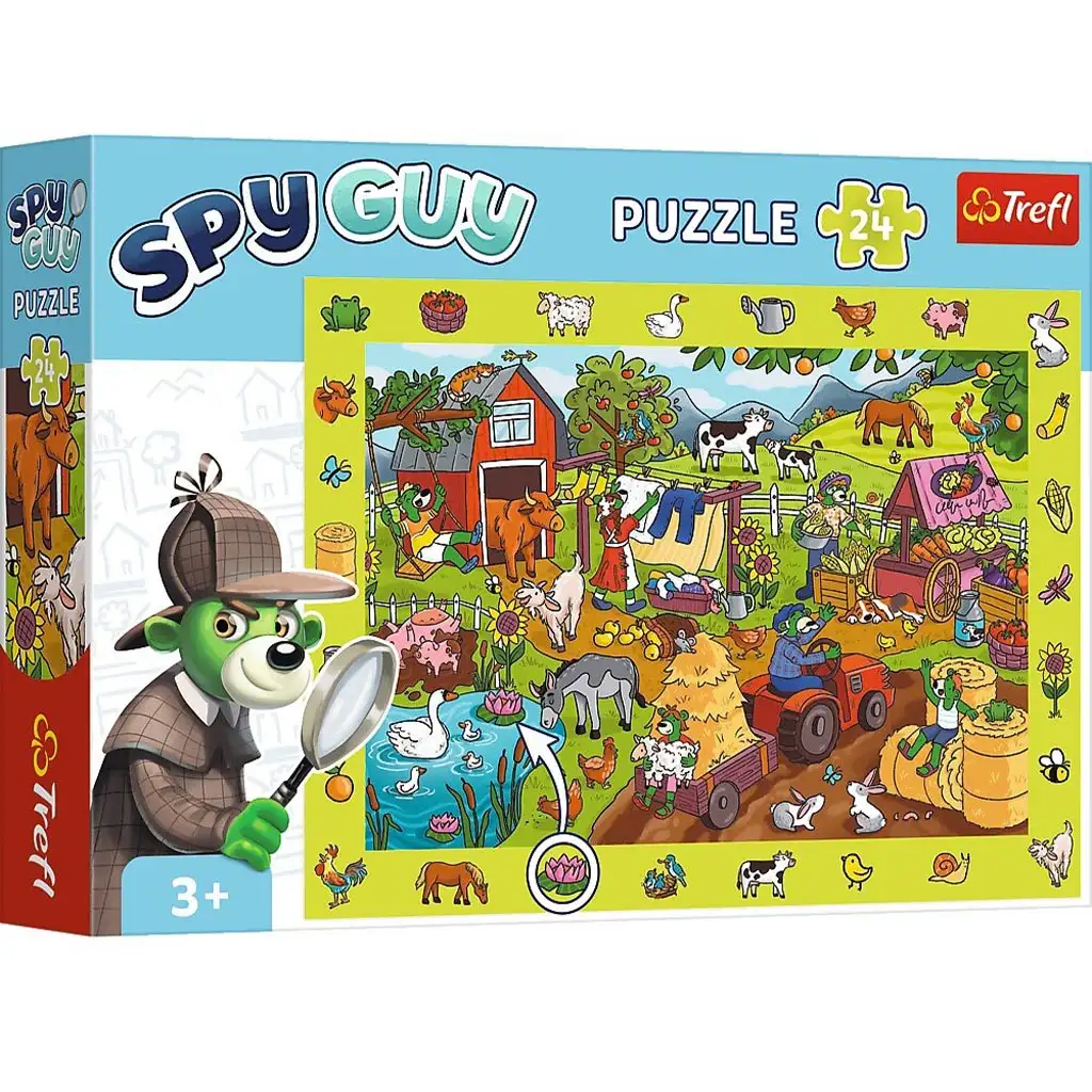 Spy Guy 24 части пъзел Ферма - Trefl изображение 1