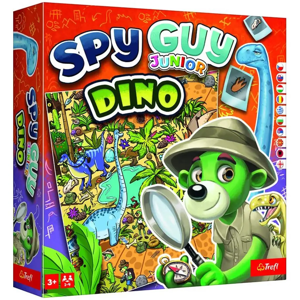 Spy Guy junior Дино настолна игра - Trefl изображение 1