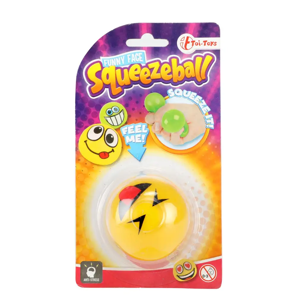 Squeezeball Emoji топка в различни варианти 1бр изображение 1