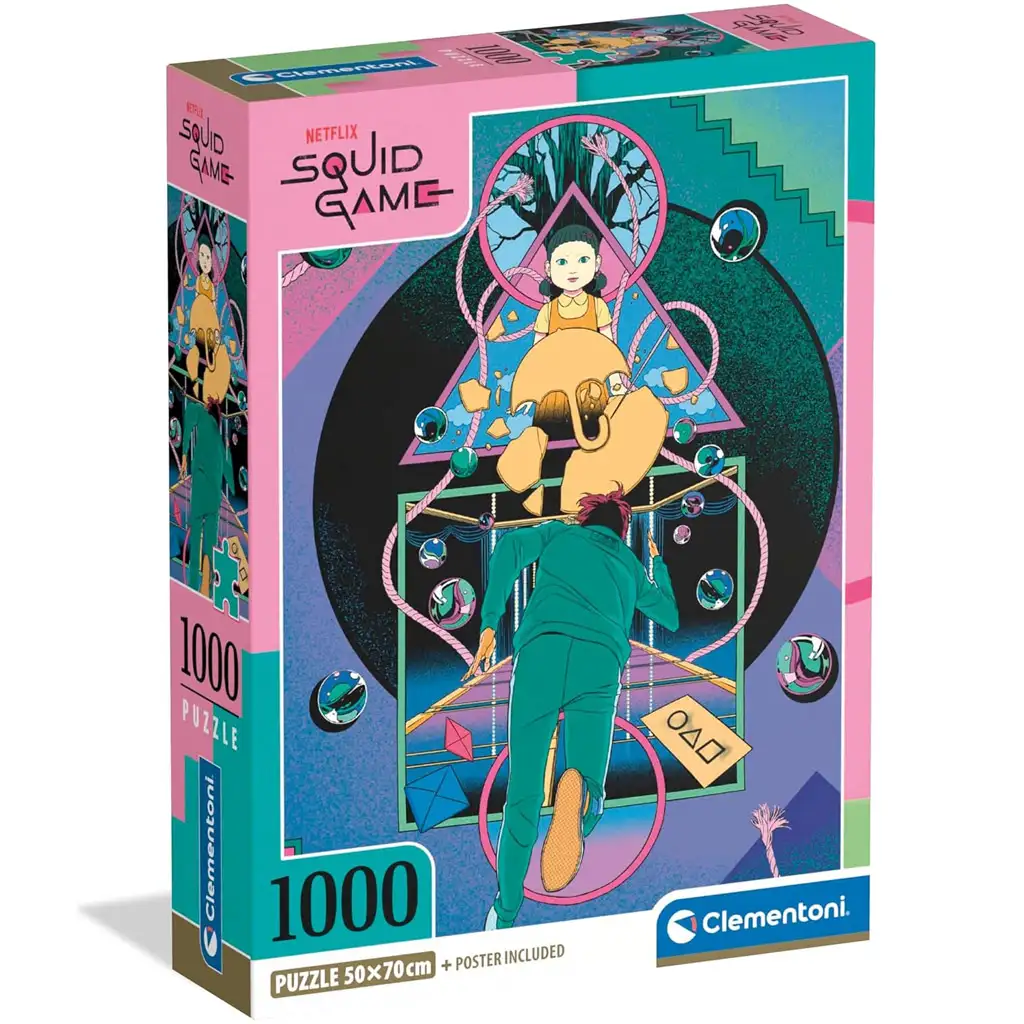 Squid Game 2: Спечели живота си 1000 части пъзел - Clementoni изображение 1