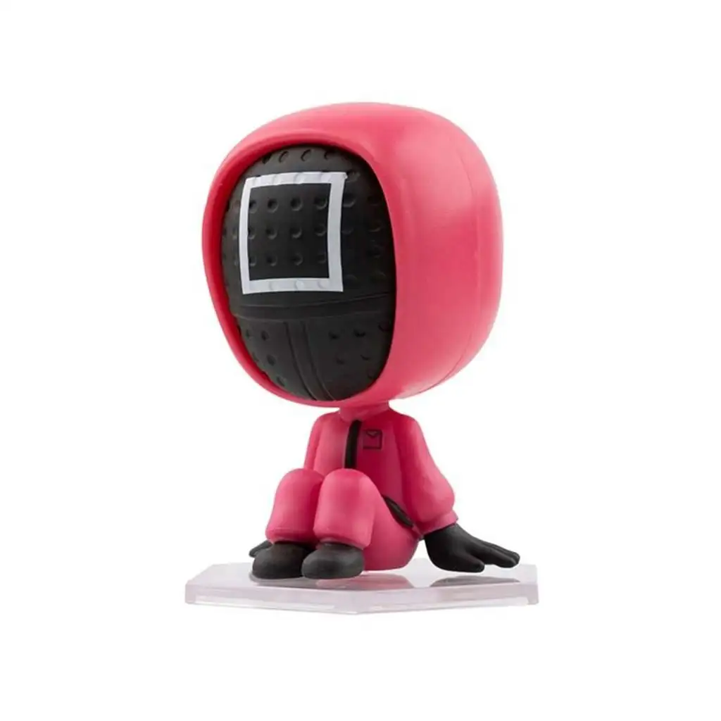 Squid Game Bobble Hero мини фигура в кутия с прозорец - Охранител изображение 2