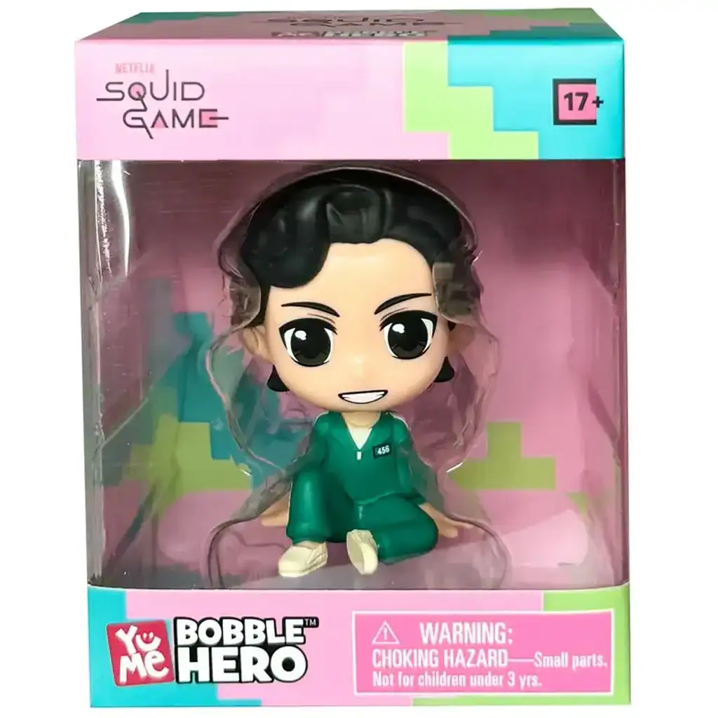 Squid Game Bobble Hero Seong Gi-Hun фигура 7 см изображение 1