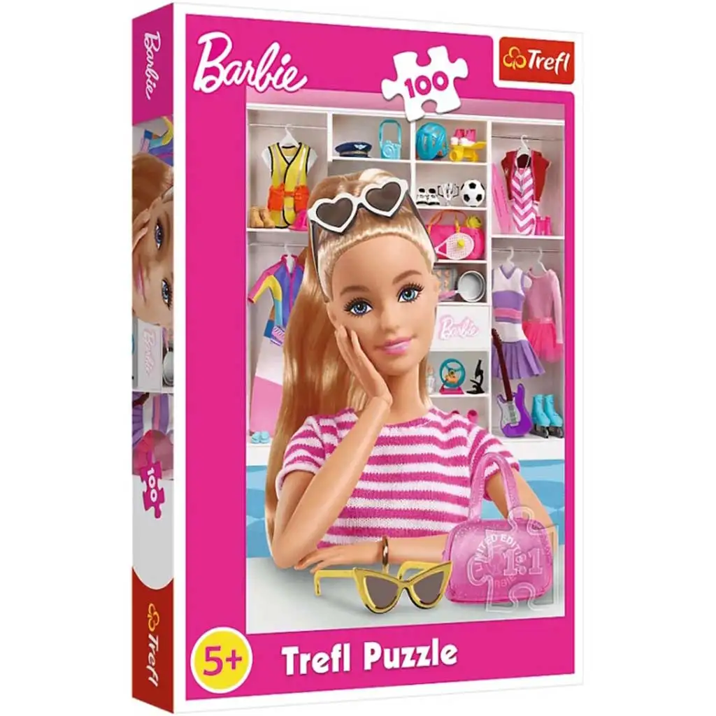 Среща с Барби 100 части пъзел - Trefl изображение 1