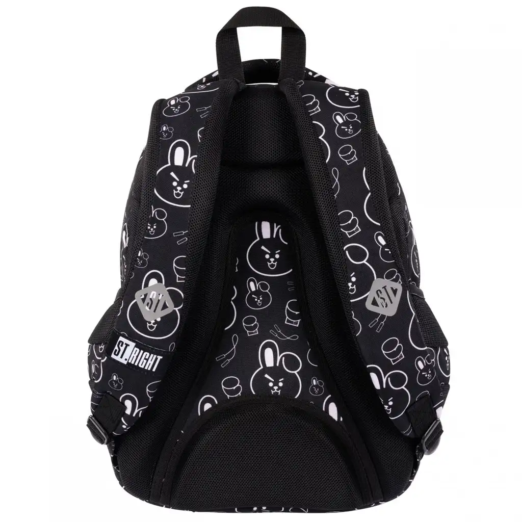 St. Right Clever Bunny четирикомпонентна училищна раница, раница BP06 42x31x22cm изображение 2