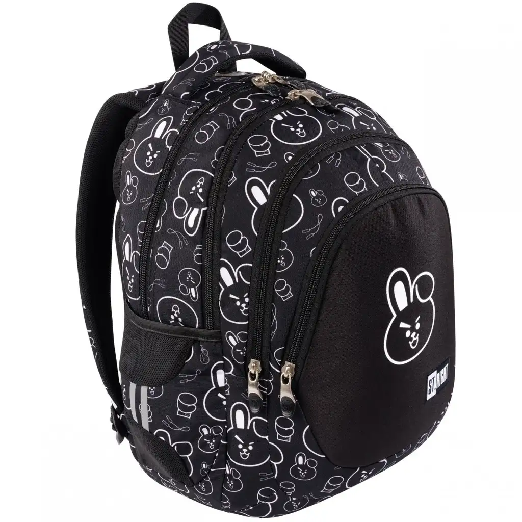 St. Right Clever Bunny четирикомпонентна училищна раница, раница BP06 42x31x22cm изображение 1