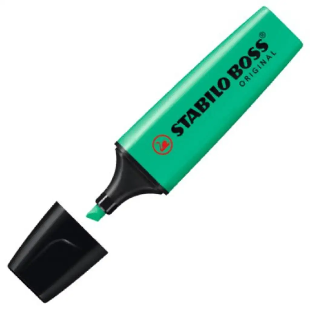 Stabilo: BOSS Original маркер за текст в цвят тюркоаз 2-5mm изображение 2