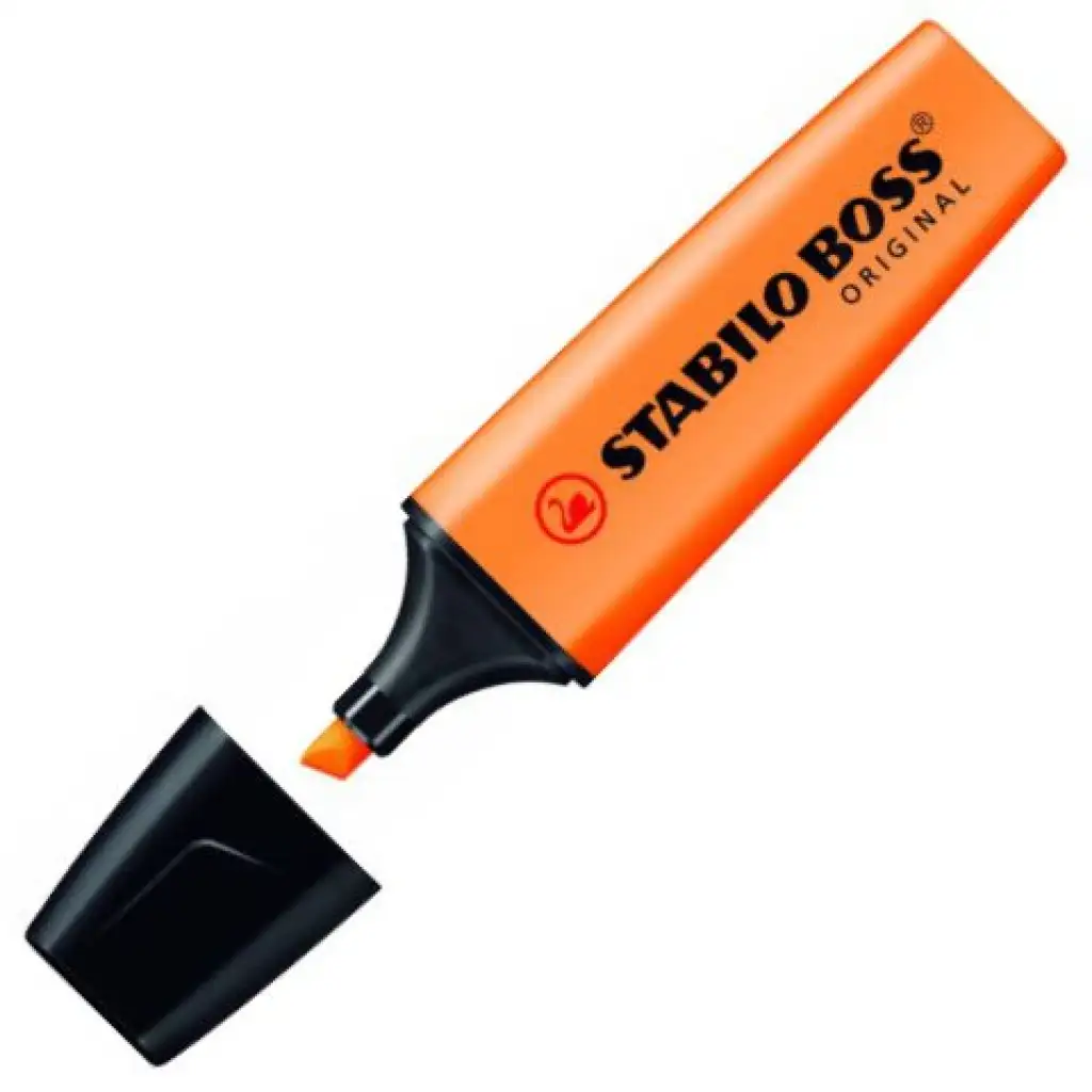 Stabilo: BOSS Original маркер за текст в оранжев цвят 2-5mm изображение 2