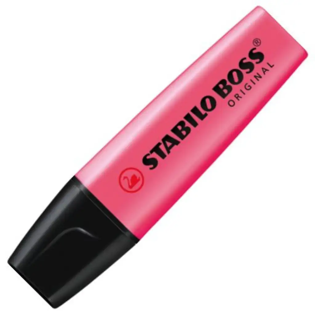 Stabilo: BOSS Original маркер за текст в розов цвят 2-5mm изображение 1