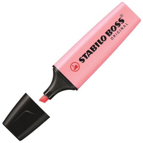 Stabilo: BOSS Original Пастел маркер в розов цвят 2-5mm изображение 2