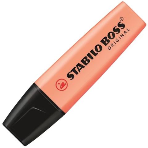 Stabilo: BOSS Original Пастелен маркер в цвят праскова 2-5mm изображение 1