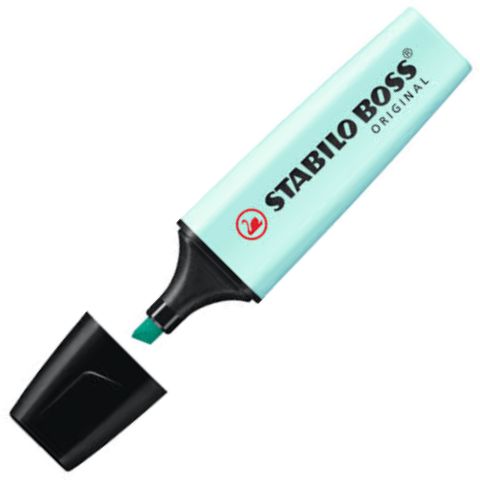 Stabilo: BOSS Original Пастелен маркер в цвят тюркоаз 2-5mm изображение 2