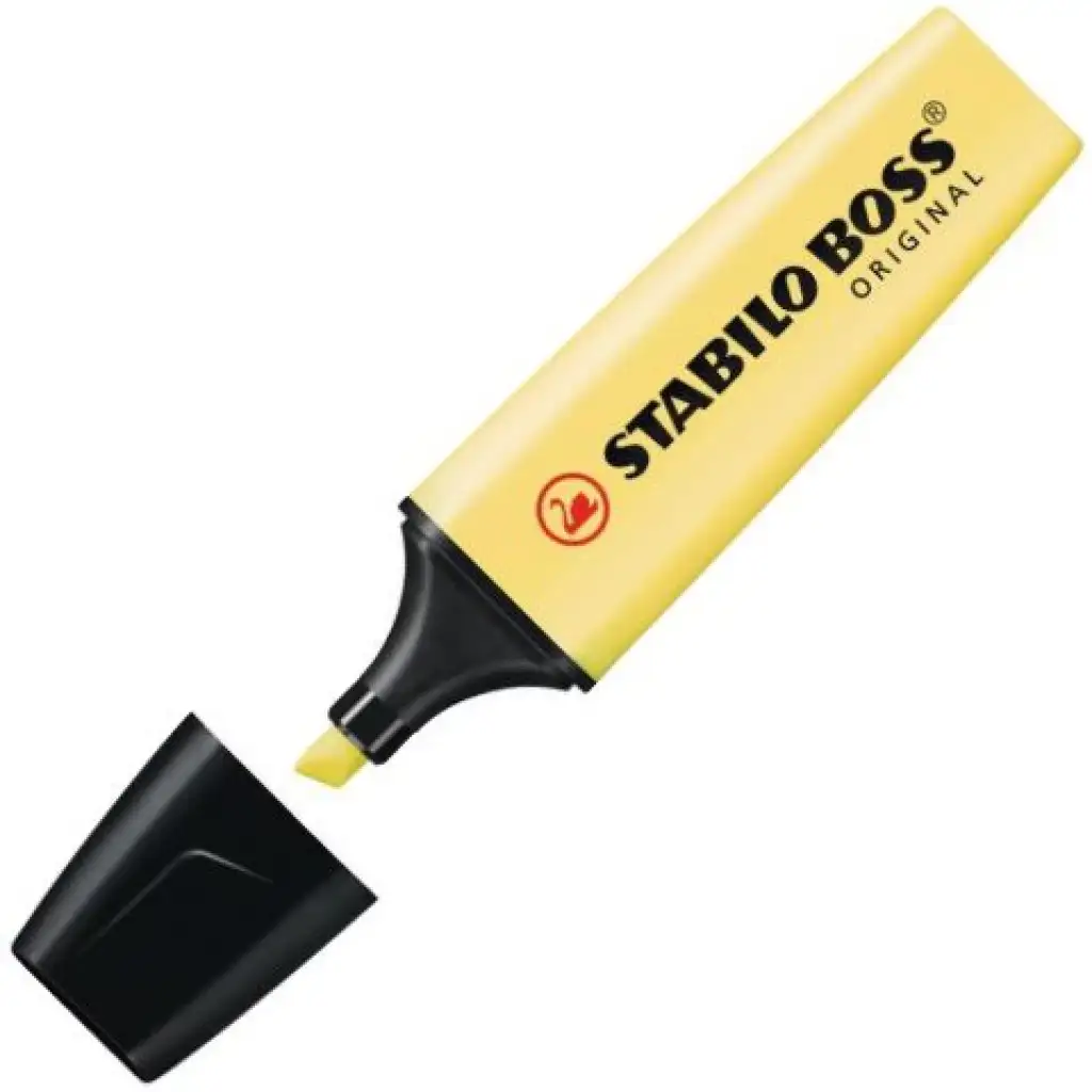 Stabilo: BOSS Original Пастелен текстов маркер ванилов цвят 2-5mm изображение 2