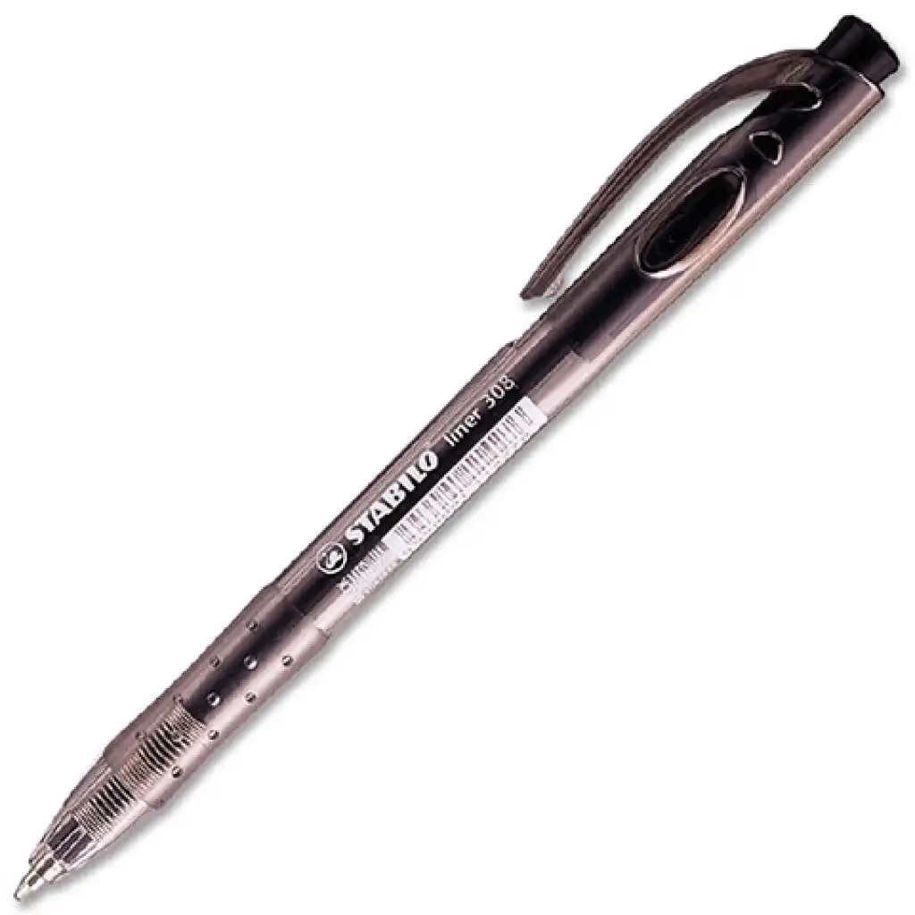 Stabilo: Черен флумастер 0,38mm изображение 1