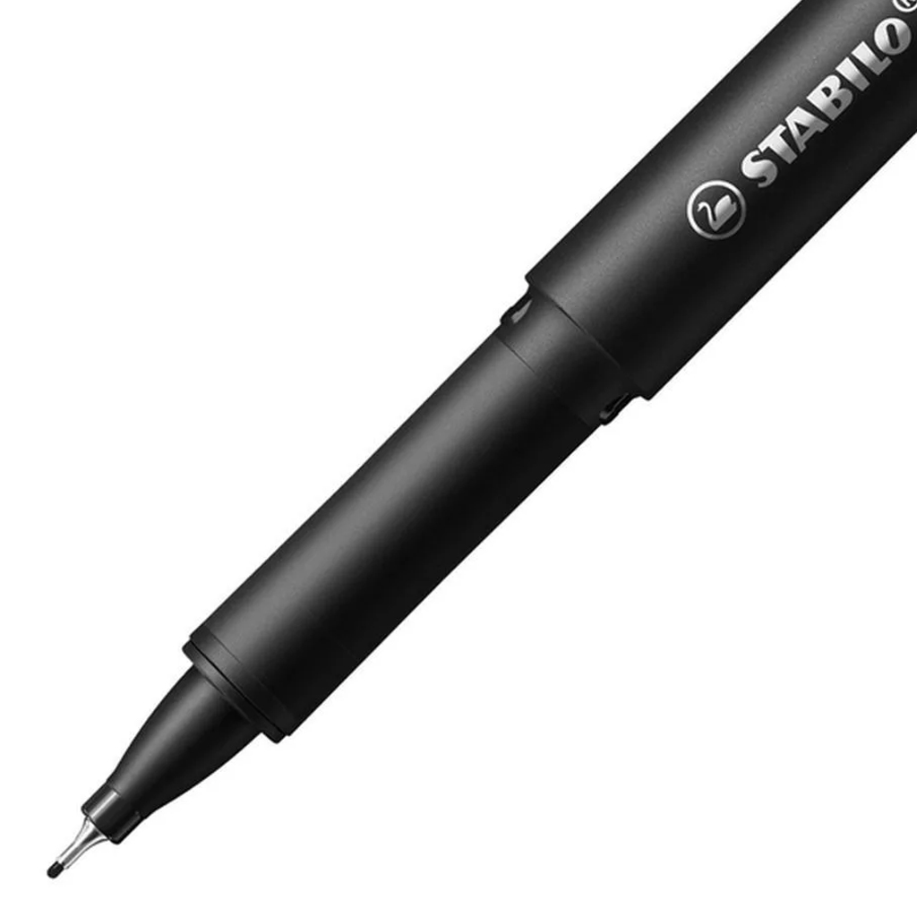 Stabilo: Dricer F черен тънкописец 0,4mm изображение 2