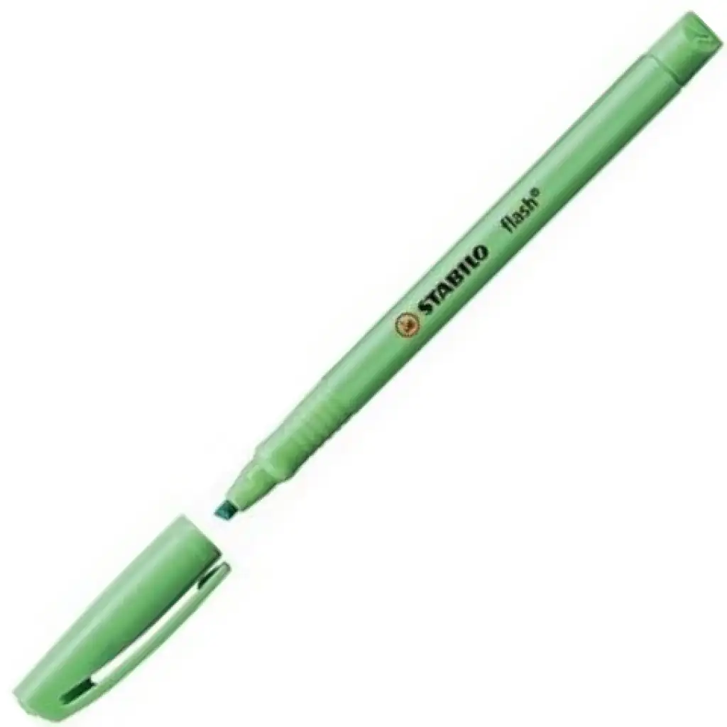 Stabilo: Flash зелена текстов маркер 1-3,5mm изображение 2