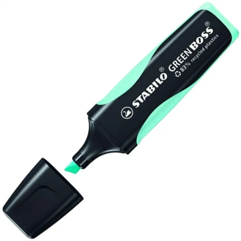 Stabilo: GREEN BOSS маркер за текст пастел мента изображение 1