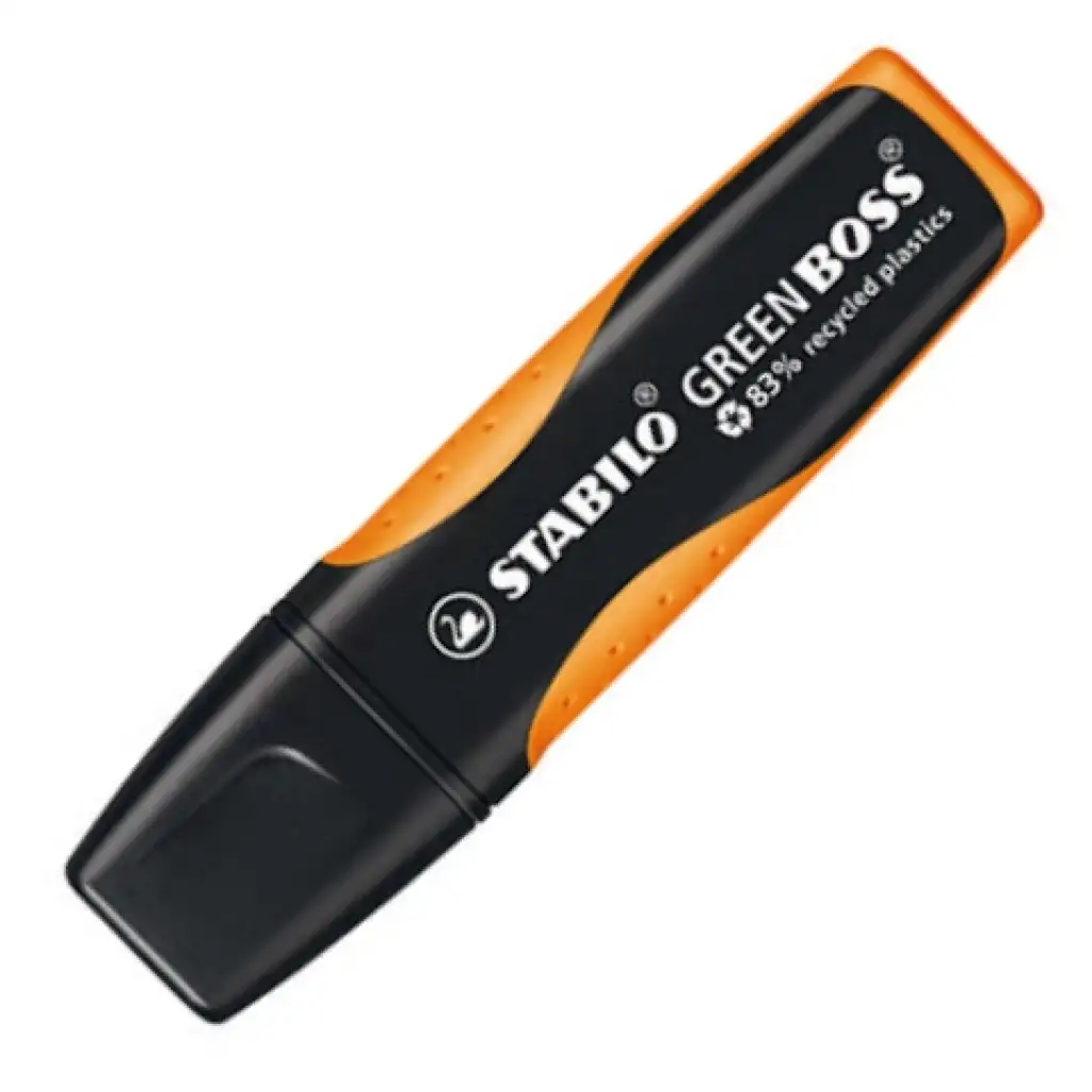 Stabilo: GREEN BOSS оранжев маркер 1-5mm изображение 1