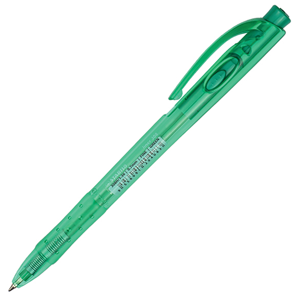 Stabilo: Liner 308 зелена топка 0,7mm изображение 1