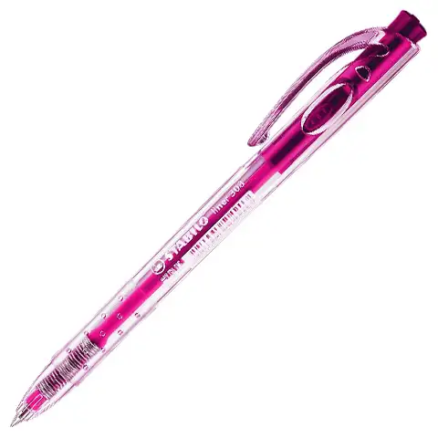 Stabilo: Линер в розов цвят химикал 0,38mm изображение 1