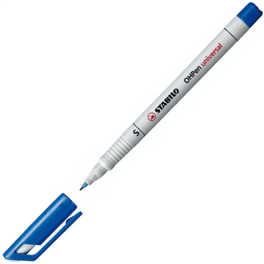 Stabilo: OHPen "SF" 0,4mm дебелина на линията син алкохолен маркер изображение 1
