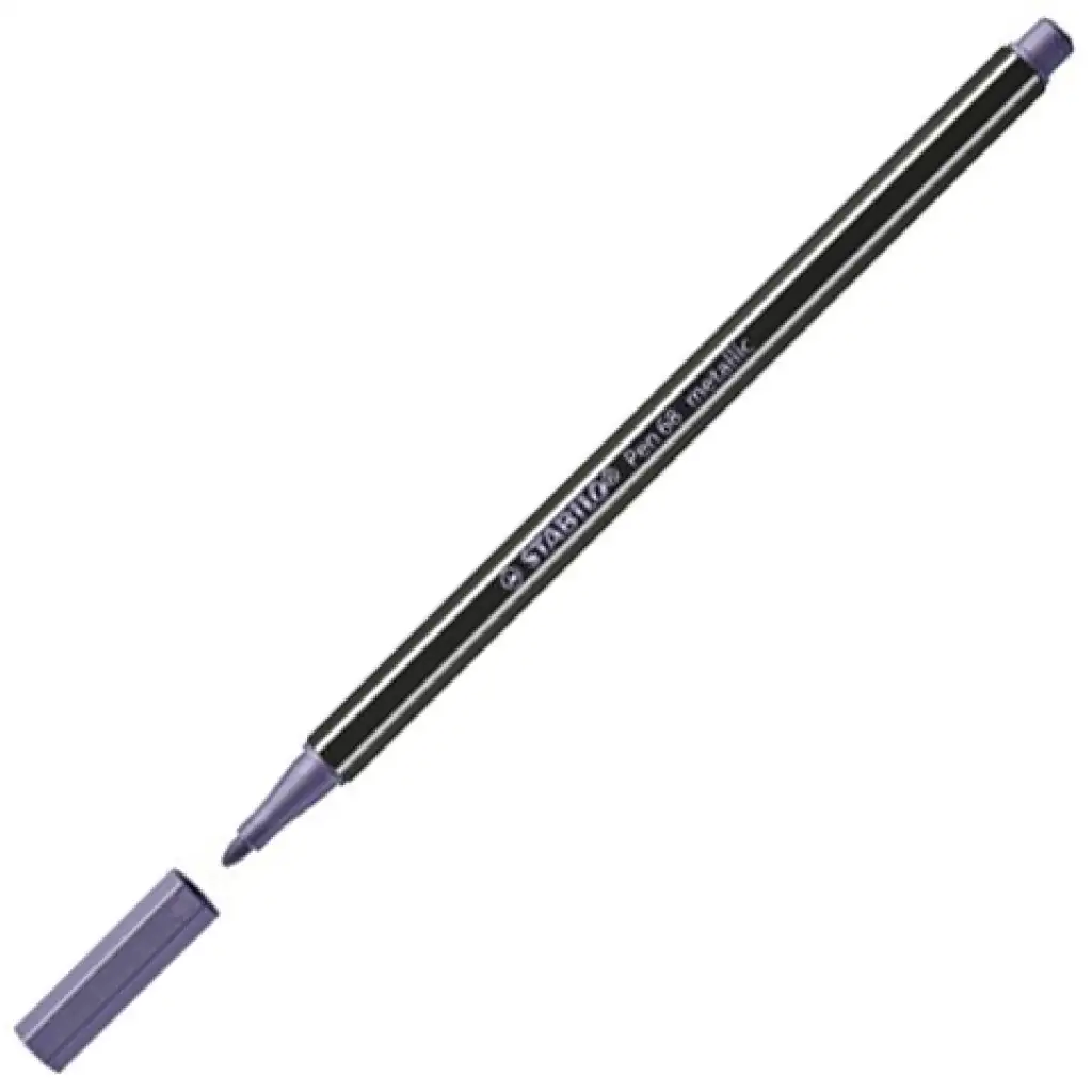 Stabilo: Pen 68 1,4mm метален маркер в лилав цвят изображение 1