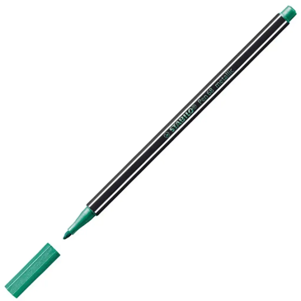 Stabilo: Pen 68 1,4mm метален маркер в зелено изображение 1