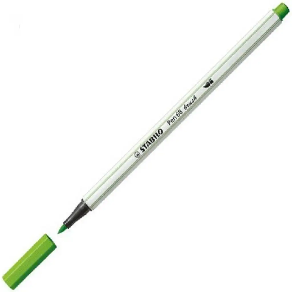 Stabilo: Pen 68 четка флумастер зелено изображение 1