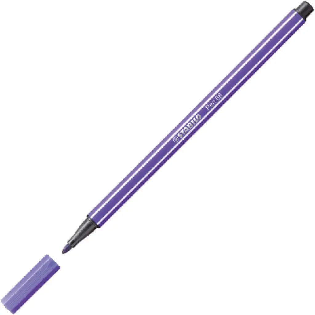 Stabilo: Pen 68 лилав флумастер уникален изображение 1