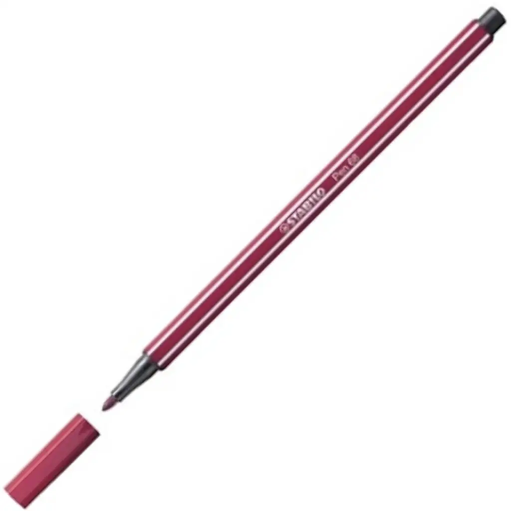 Stabilo: Pen 68 маркер патладжан лилав цвят 1mm изображение 2