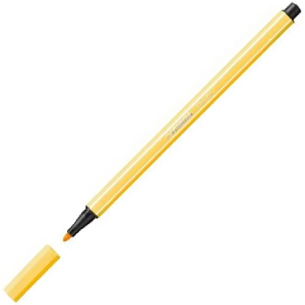 Stabilo: Pen 68 жълт флуоресцентен маркер изображение 1