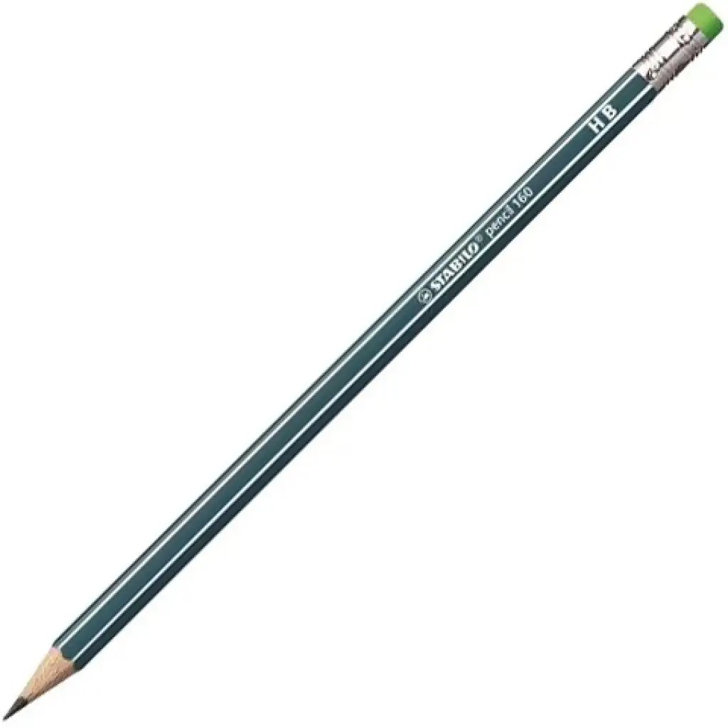 Stabilo: Петролната 160 RT графитна молив с гумичка HB изображение 1