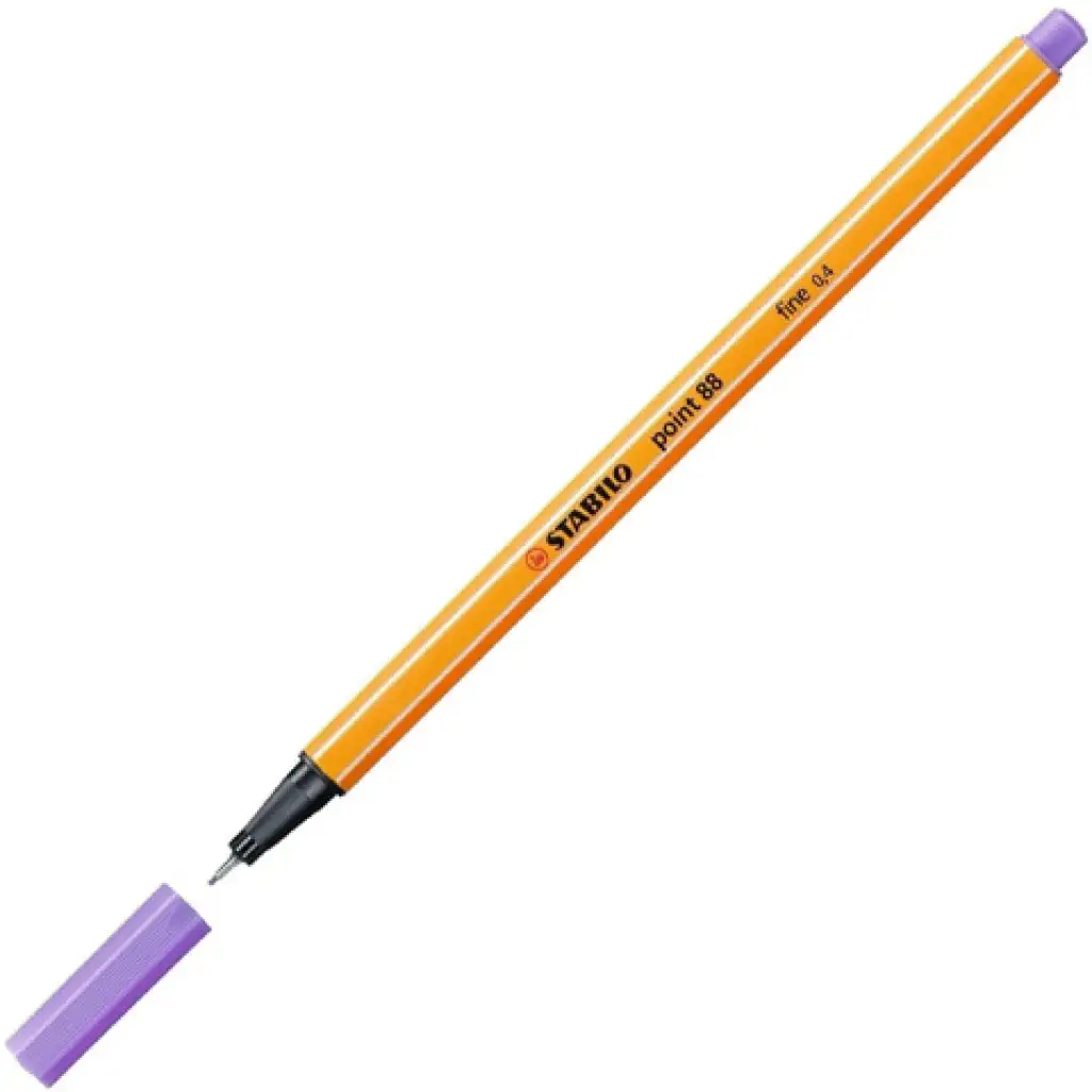 Stabilo: Point 88 флумастер в светло лилав цвят 0,4mm изображение 2