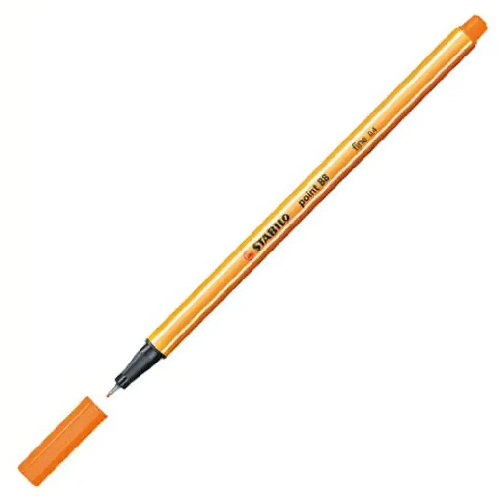 Stabilo: Point 88 оранжев маркер 0,4mm изображение 1