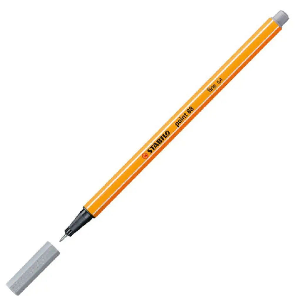 Stabilo: Point 88 средно сив маркер 0,4mm изображение 1