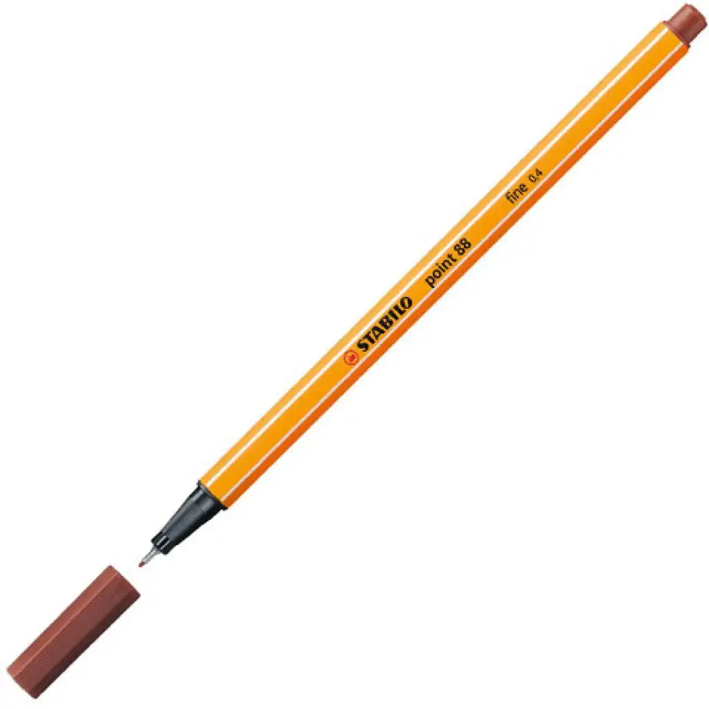 Stabilo: Point 88 светлокафяв маркер 0,4mm изображение 1