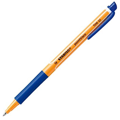 Stabilo: Point Visco химикалка в син цвят 0,5mm изображение 1
