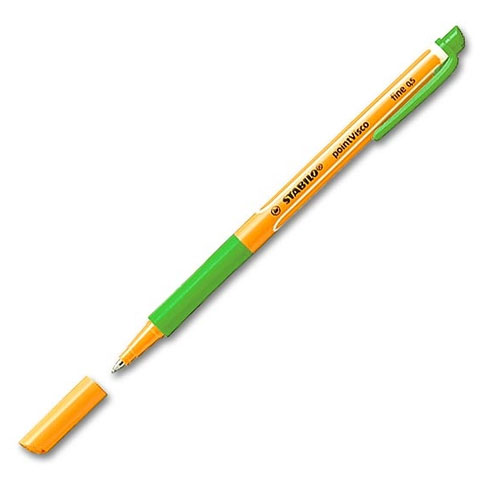 Stabilo: Point Visco листно-зелен химикал 0,5mm изображение 1
