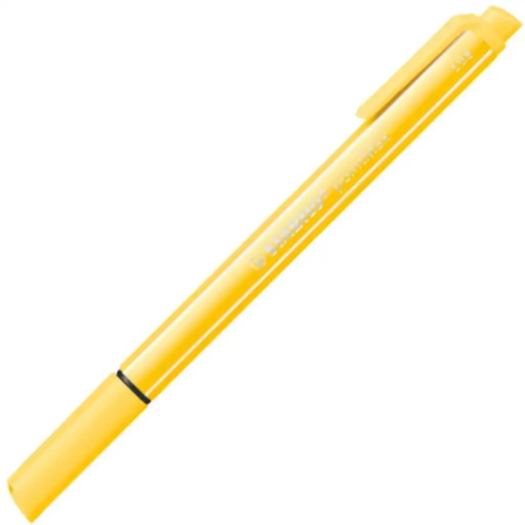 Stabilo: pointMax флумастер в лимонен жълт цвят M 0,8mm изображение 1