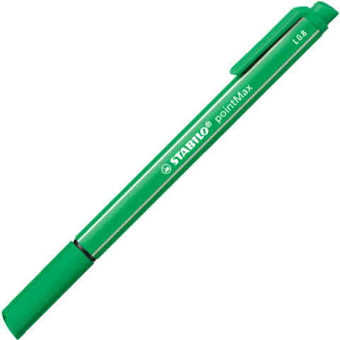 Stabilo: pointMax флумастер в зелено M 0,8mm изображение 1