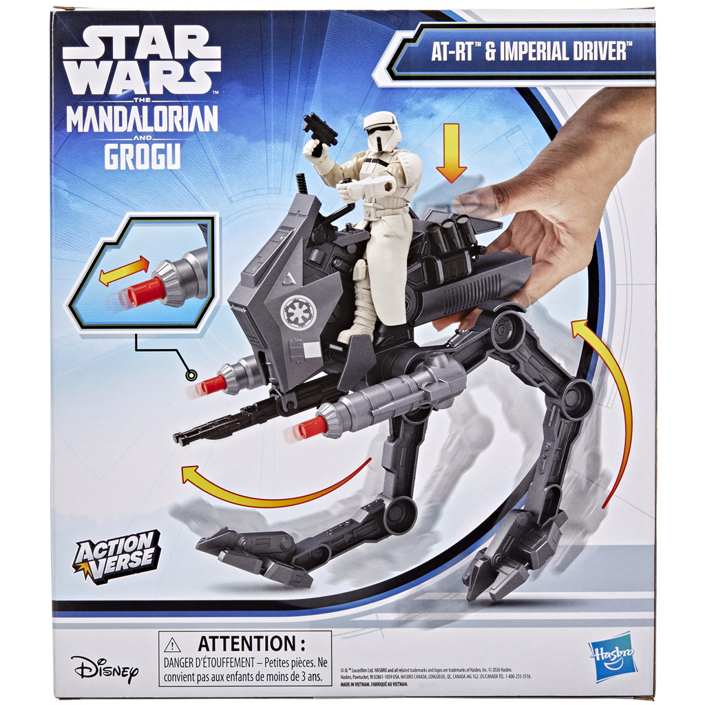 Star Wars ActionVerse AT-RT Имперски шофьор комплект за игра - Hasbro изображение 3